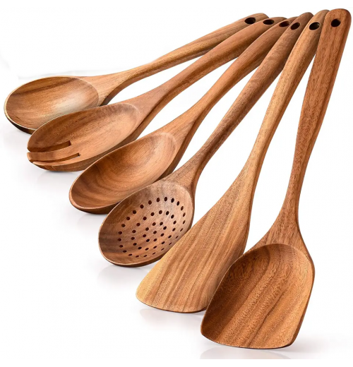 Combohome Kitchen Utensils Set NAYAHOSE Wooden Cooking Utensil Set Non-stick Pan Kitchen Tool Wooden Cooking Spoons Combohome Kitchen Utensils Set NAYAHOSE Wooden Cooking Utensil Set Non-stick Pan Kitchen Tool Wooden Cooking Spoons