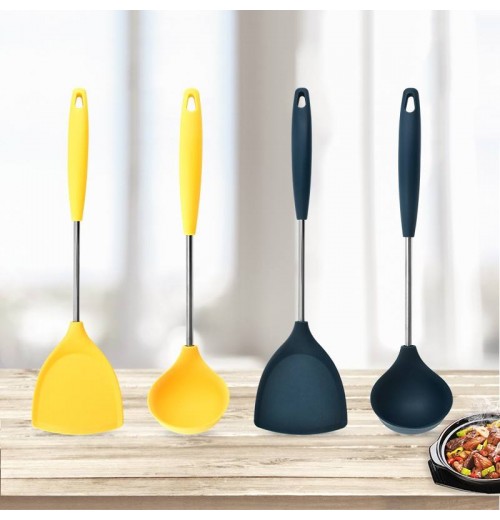 Customized Silicone Food Grade Shovel Spoon Set Non-Stick Kitchen Cooking Utensil Set Customized Silicone Food Grade Shovel Spoon Set Non-Stick Kitchen Cooking Utensil Set