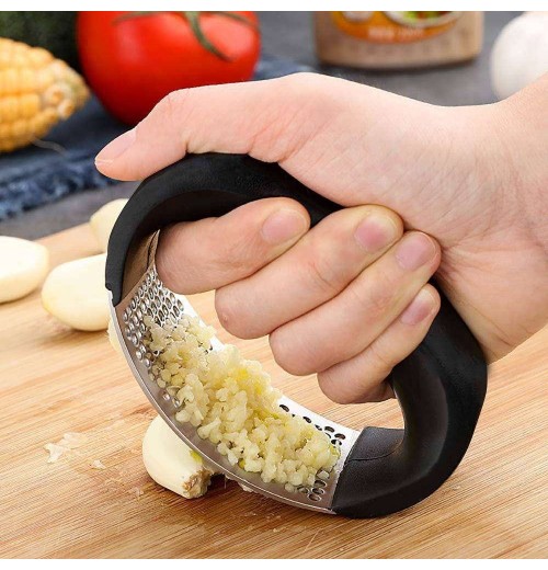 Kitchen Accessories New Gadget Multifunctional Fast Press Portable Grip Plastic Handle Stainless Steel Manual Garlic Grinder Kitchen Accessories New Gadget Multifunctional Fast Press Portable Grip Plastic Handle Stainless Steel Manual Garlic Grinder