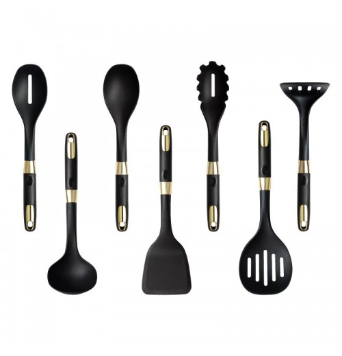 Cooking Utensils Kitchen Gadgets Cookware Set Cooking Spatula Soup Silicone Spoon Set Hot Selling Nylon Customized Logo Cooking Utensils Kitchen Gadgets Cookware Set Cooking Spatula Soup Silicone Spoon Set Hot Selling Nylon Customized Logo