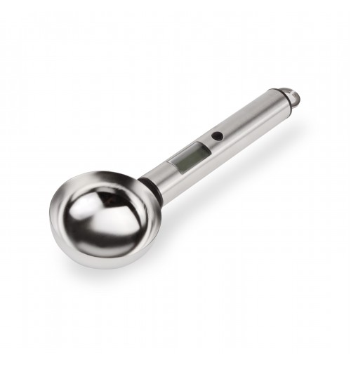 Home Use Stainless Steel Mini Digital Spoon Scale Kitchen 300G 0.1G Lcd Display Electronic Measuring Scale Detachable Spoon