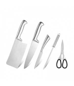 OEM Accepted Smart Kitchen Gadgets Stainless Steel Chef Knife Set Customized Logo for Cutting & Slicing Quality Metal Appliances