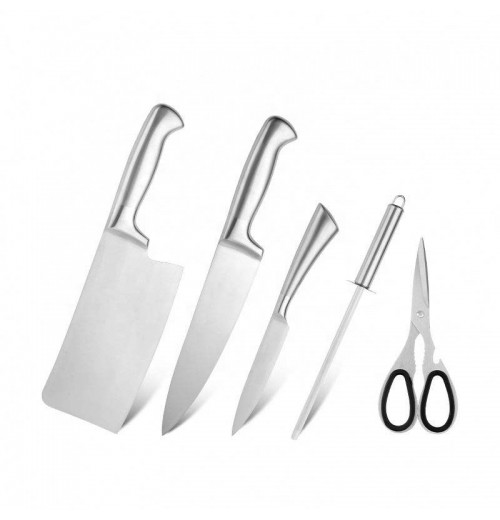 OEM Accepted Smart Kitchen Gadgets Stainless Steel Chef Knife Set Customized Logo for Cutting & Slicing Quality Metal Appliances OEM Accepted Smart Kitchen Gadgets Stainless Steel Chef Knife Set Customized Logo for Cutting & Slicing Quality Metal Appliances