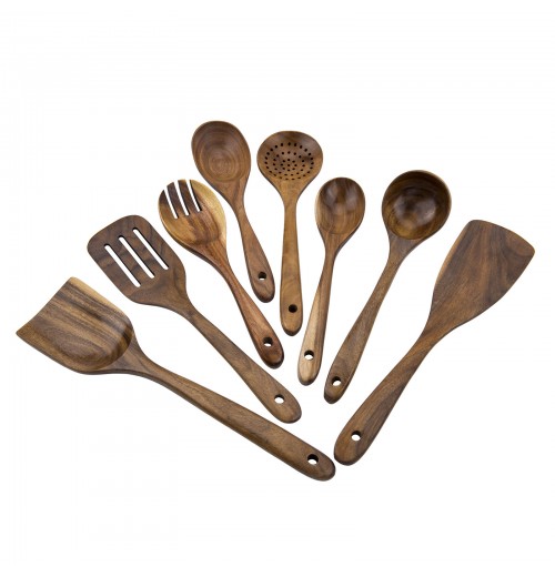 hot sale bamboo wooden cooking utensils spatula wood utensils